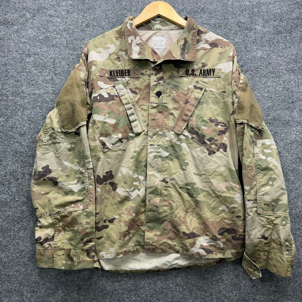 US Army ACU Combat Jacket Military Multicam Medium Regular